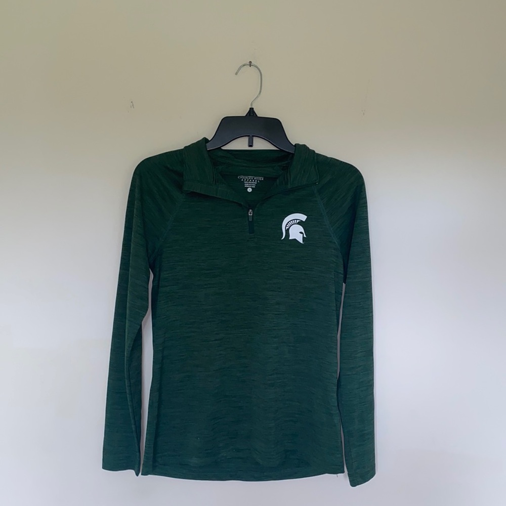 Small Michigan State University Quarter Zip
